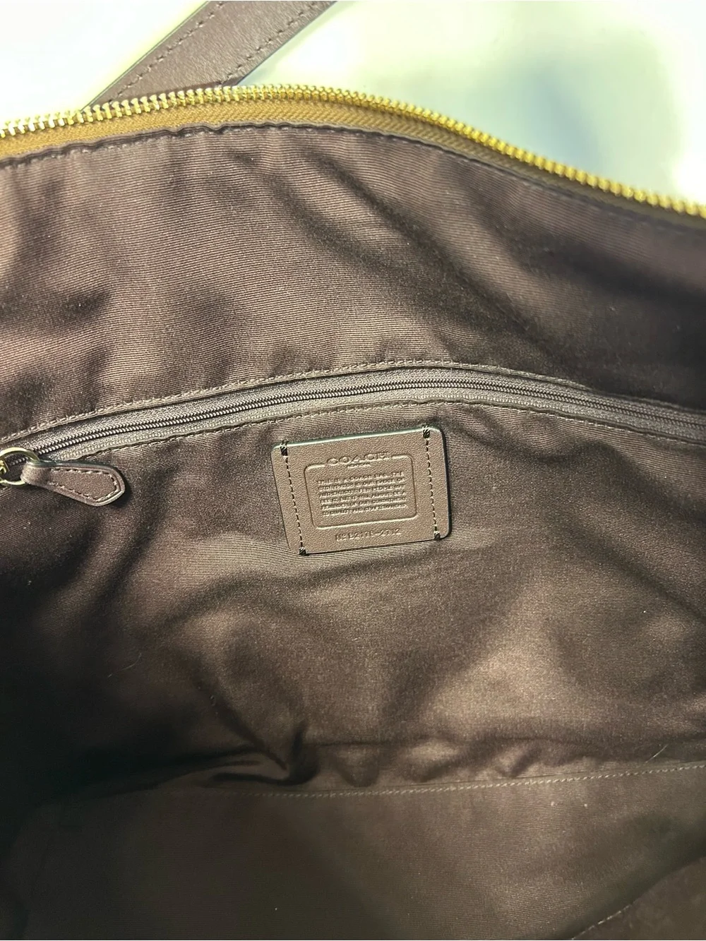 Coach Signature Print Tote with Butterfly Accents AND Coordinating Wallet! - Picture 7 of 16